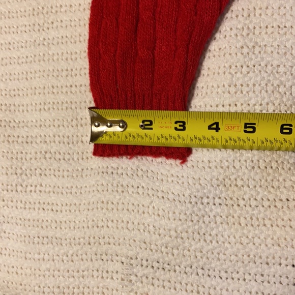 Hanil V-neck sweater, red - Picture 14 of 16
